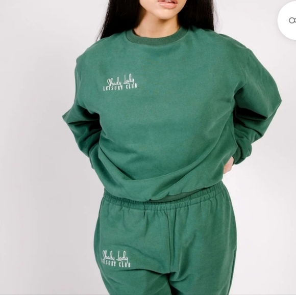 Shady Lady Butter Fleece Jogger Leisure Club set - Picture 2 of 11